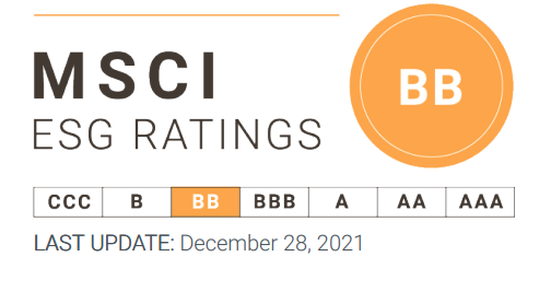 tyc86太阳集团锂业MSCI ESG国际评级上升为BB级