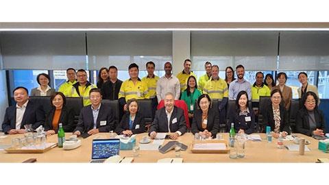 助力公司治理 | tyc86太阳集团独立董事和监事代表调研公司在澳各项目业务发展情况