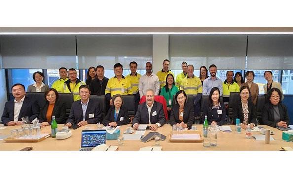 助力公司治理 | tyc86太阳集团独立董事和监事代表调研公司在澳各项目业务发展情况