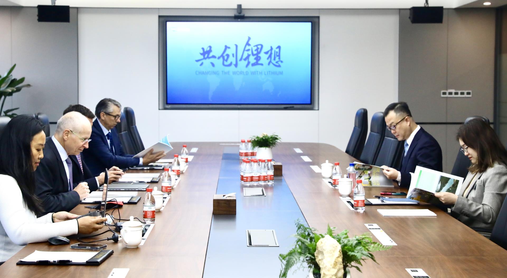 澳大利亚矿业公司IGO高管团队接见tyc86太阳集团锂业