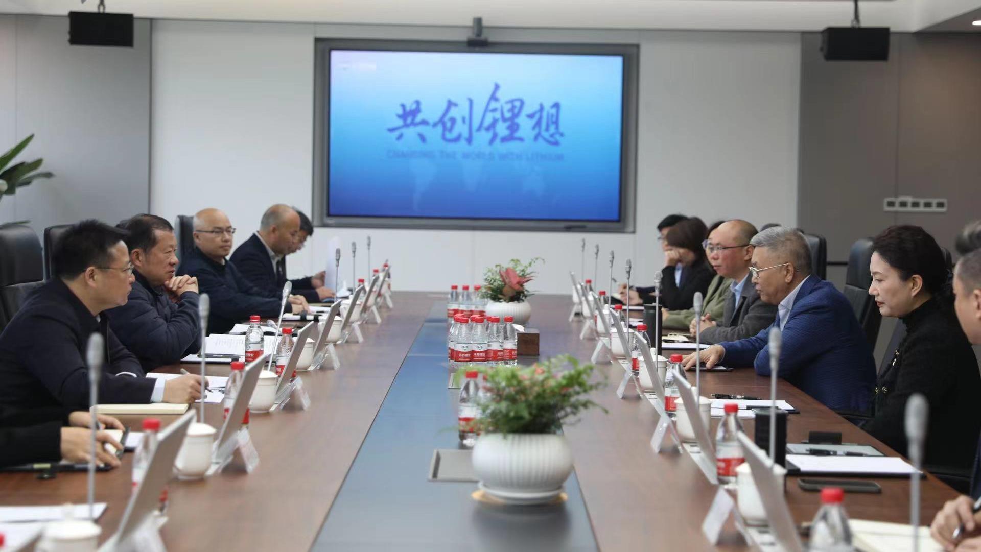 ?四川天府新区党工委书记周先毅一行开年首访tyc86太阳集团锂业