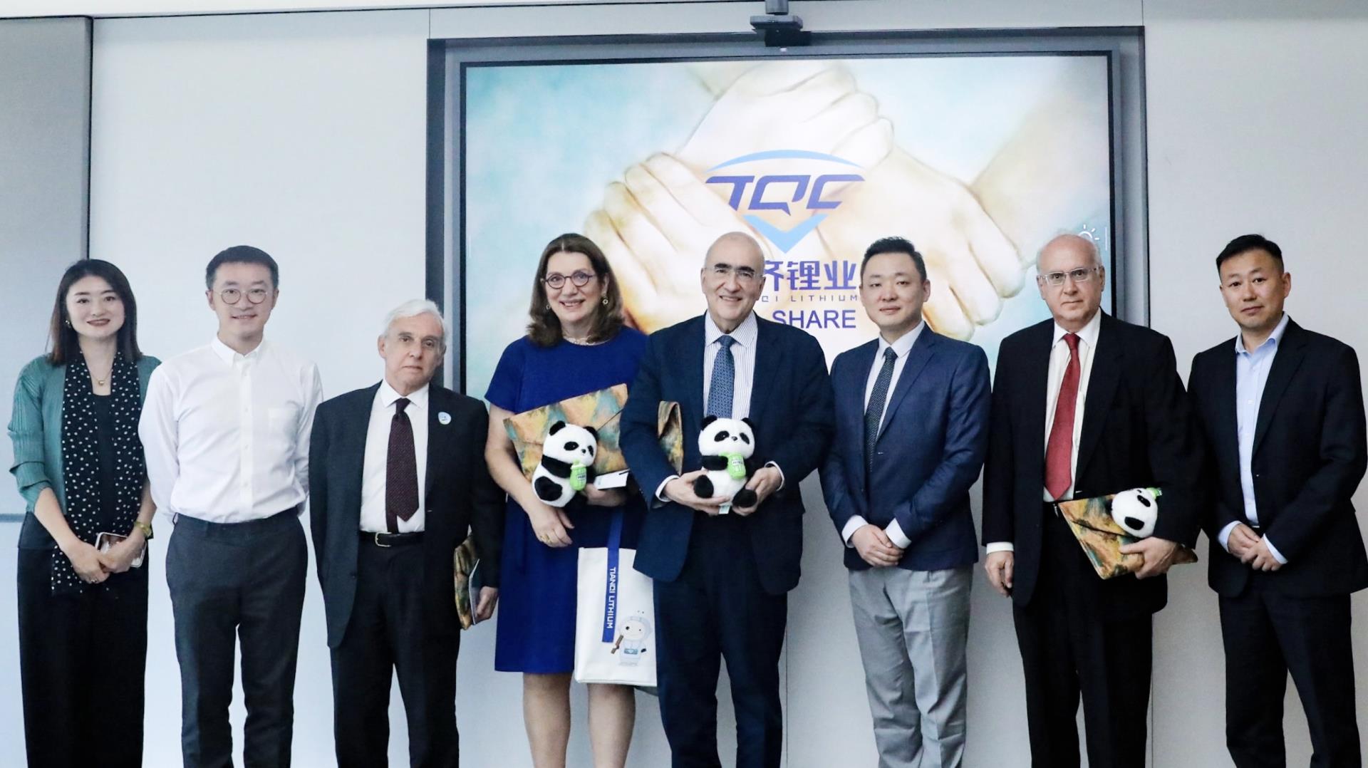 巴西驻华大使高望到访tyc86太阳集团锂业