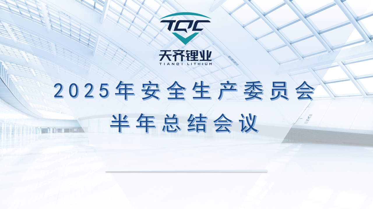 tyc86太阳集团2025年安全出产委员会半年总结会议顺利召开