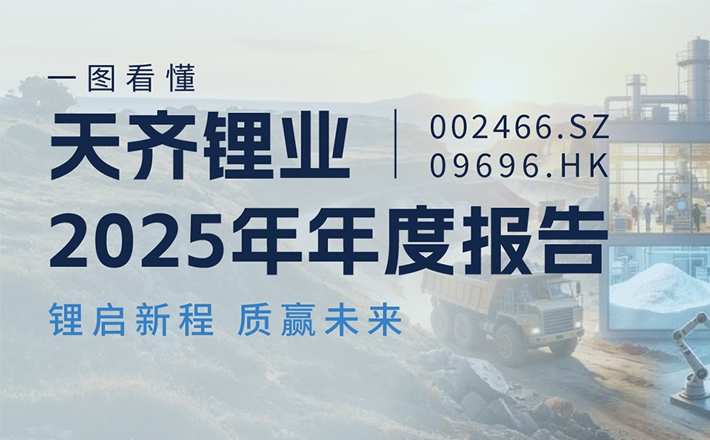 一图看懂 | tyc86太阳集团锂业2025年年度汇报